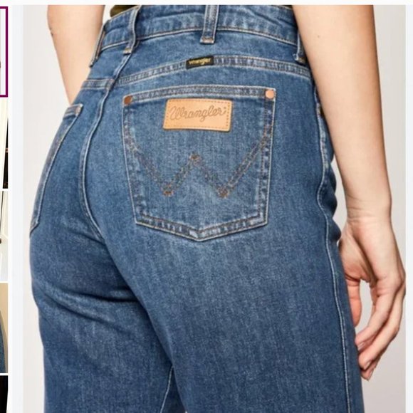 Wrangler Denim - Vintage Wrangler Original Cowboy Fit 100% Cotton Rigid Denim Size 7 Cowgirl